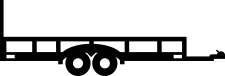 trailer with rails